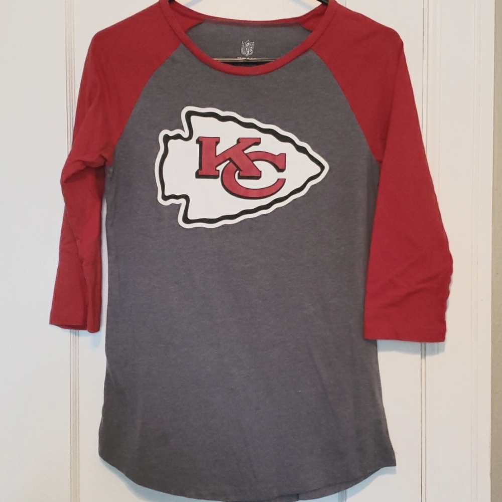 KC Chiefs 3/4 sleeve